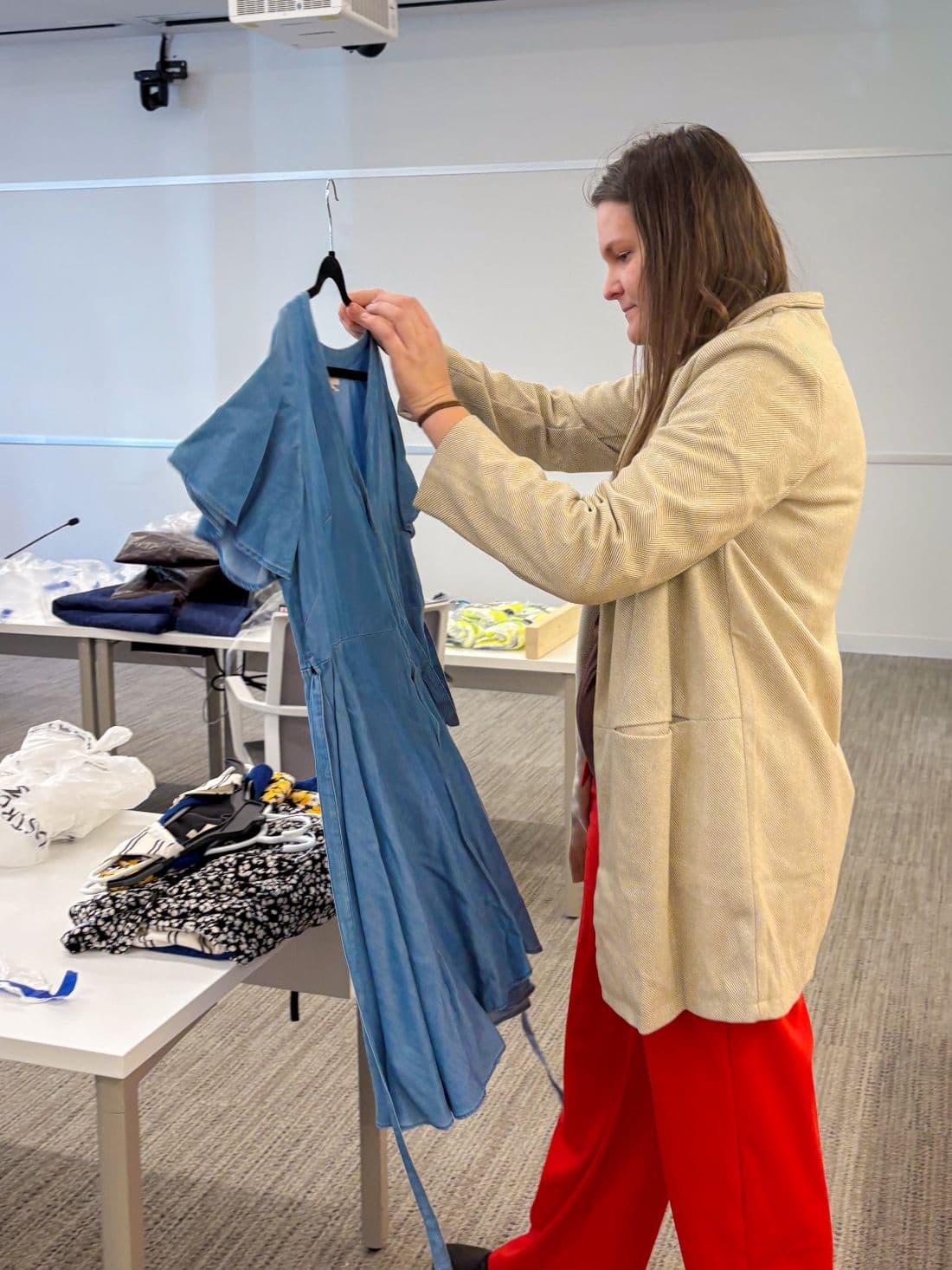 Partnering with local charity, Dress for Success Triangle, the Corporate chapter of Martin Marietta’s Women Who Build made meaningful contributions for those in need